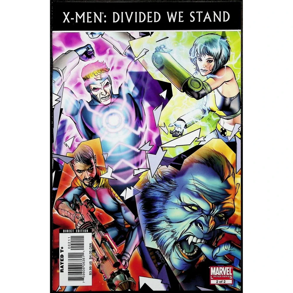 X-Men Divided We Stand Comic Books Lot 1-2 Complete‎ Set Marvel